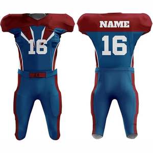 Maillots de football américain à manches courtes respirants personnalisables, grande taille, antibactériens, protection UV, évacuation de l'humidité, séchage rapide - Product Image 4