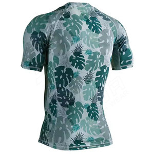 Último diseño Rash Guard Fighting Wear Compresión Rush Guard Por encargo Mangas largas En blanco Mma Rush Guard Hombres - Product Image 2