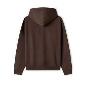 100% coton adulte Loos Fit personnalisé mode sweats à capuche en coton hommes solide mince Streetwear pull à capuche hommes sweats à capuche pour homme - Product Image 2