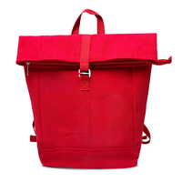 Mochila Multifuncional Personalizable con Logotipo, Impermeable, Informal, Deportiva, de Viaje, para Estudiantes, de Gran Capacidad, Enrollable, de Pana