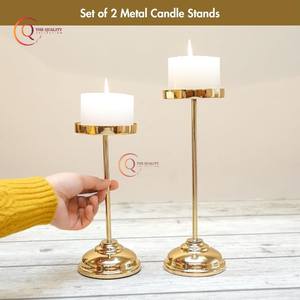 Bougeoir en métal Bougie Tea Light Holders et Home Decorative Stand and Vaisselle Decor Best Design Unique Candle Jar Supply - Product Image 4