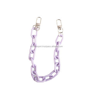 Cadena con asa de monedero de resina con correas para teléfono móvil Accesorios con asa para bolso de acrílico - Product Image 3