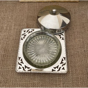 Recipiente de mantequilla de mesa decorativo para el hogar hecho con platos de acero inoxidable para servir a buen precio - Product Image 5