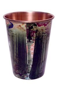 Verre en cuivre pur imprimé unique avec des motifs religieux spirituels pour le but de cadeau d'anniversaire de mariage à un prix abordable - Product Image 6