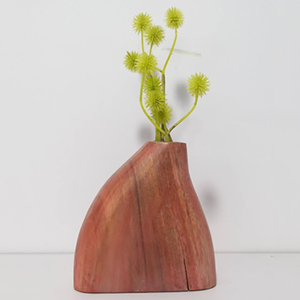 Vase à fleurs de collection de luxe pour la maison hôtel et mariage couleur marron dessus de table en bois fleur vase décoratif accessoires de décoration pour la maison - Product Image 6