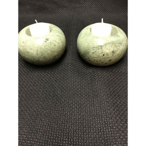 Lujoso portavelas de mármol, portavelas de mármol decorativo para mesa, accesorios para el hogar en precio al por mayor - Product Image 2