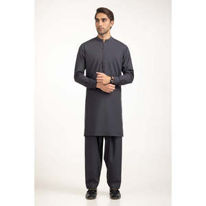 Costumes de style SK-STY25-013 à simple ou double boutonnage avec fermetures à boutons et à glissière, en viscose peignée, disponibles en taille XL pour mariages et affaires - Product Image 6