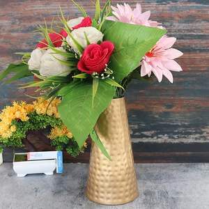 Macetas de metal para interiores con diseño elegante, perfectas para el hogar, la oficina o la sala de estar - Product Image 4