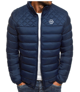 Veste matelassée à capuche pour homme, style streetwear, personnalisable, pour l'hiver et l'été, avec fermeture éclair frontale, en toile de haute qualité, vente en gros - Product Image 1