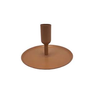 Bougeoir conique en aluminium argenté fait à la main maison vaisselle de noël lanternes et bocaux décoratifs pour l'éclairage de la décoration - Product Image 4