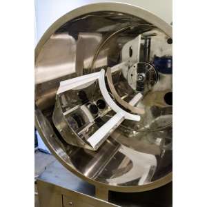 Máquina de Recubrimiento de Tabletas y Suplementos con Calentamiento, de Acero Inoxidable, 50L, Fabricada en Italia, Marca AGM, 380V, Alto Nivel de Seguridad - Product Image 4
