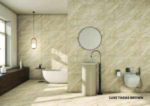 Baldosas de porcelana de alta resistencia 600x1200 con superficie resistente a los arañazos para pisos interiores de lujo - Product Image 2
