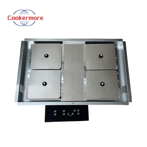 Placa <span class=keywords><strong>de</strong></span> <span class=keywords><strong>Inducción</strong></span> Comercial Personalizada <span class=keywords><strong>de</strong></span> <span class=keywords><strong>4</strong></span> Quemadores, Placa <span class=keywords><strong>de</strong></span> <span class=keywords><strong>Cocina</strong></span> <span class=keywords><strong>de</strong></span> <span class=keywords><strong>Inducción</strong></span> Invisible con <span class=keywords><strong>Inducción</strong></span> <span class=keywords><strong>de</strong></span> Puente Parcial - Product Image 1