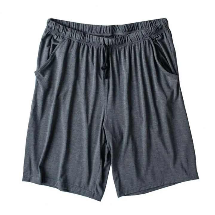 Modal Shorts Men's Modal Summer Pajama Shorts Stay Cool Comfortable Drawstring Lounge Shorts for Home Sports All-day Wear