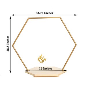 Soporte de pastel de arco decorativo para fiesta, fiesta de cumpleaños y cena romántica, soporte de exhibición de pastel de aniversario con suministros de plato de madera - Product Image 2