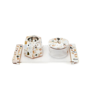 Vente en gros de brûleur Bakhoor artisanal en bois Bela Artisan Mabkhara pour Ramadan et Eid diffuseur d'encens et d'aromathérapie pour utilisation en magasin - Product Image 4