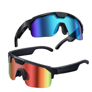 Gafas Inteligentes con Cámara de 8MP, Grabación de Video 1200P, Protección UV, Deporte al Aire Libre, Asistente IA, Control Táctil, Carga Magnética - Product Image 1