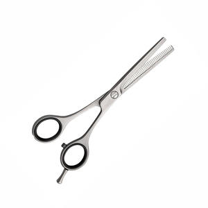 กรรไกรตัดผมสเตนเลสสตีลพร้อมที่วางนิ้ว - Product Image 2