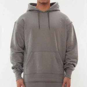 เสื้อฮู้ด30ชิ้นเสื้อฮู้ดโอเวอร์ไซส์ผ้าคอตตอน100% ไหล่500 GSM - Product Image 3