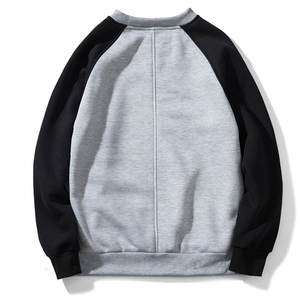 Vente en gros OEM logo personnalisé unisexe ras du cou sweat uni vierge à capuche coton polyester hiver pull en vrac - Product Image 6