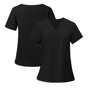 Nouveautés OEM – Uniformes médicaux personnalisés unisexes en polyester et coton, tissés, pour infirmières, médecins et personnel hospitalier, imprimés - Product Image 3