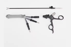 Forceps de coagulation bipolaire laparoscopique réutilisable en acier inoxydable, câble, source d'alimentation électrique, laparoscopie chirurgicale - Product Image 6