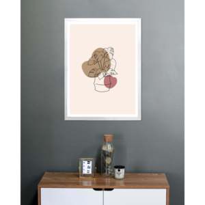 45 X 60 cm Simple White Wood Decor Poster Frame Creative <b>Square</b> <b>Mirror</b> for A3 Photos Canvas Flip Frame - Product Image 3