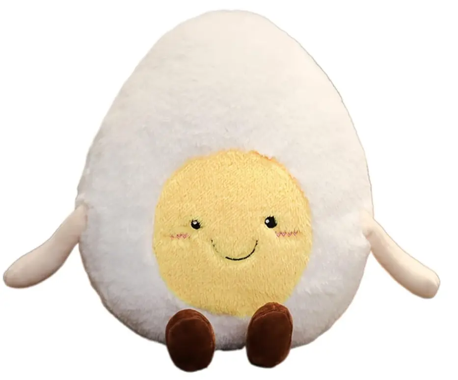 子供の枕のおもちゃの装飾のためのカスタムぬいぐるみかわいい卵ぬいぐるみギフト
