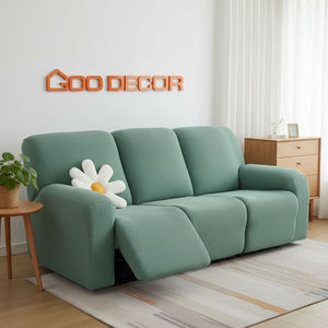 Funda de sofá reclinable personalizada de buena calidad, funda de sofá árabe de 3 asientos hecha en Vietnam, fabricante para sala de estar - Product Image 5