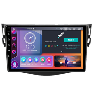 Autoradio Android Auto Carplay pour Toyota <span class=keywords><strong>RAV4</strong></span> <span class=keywords><strong>2005</strong></span> - 2013 Lecteur multimédia GPS Navigation 2din Autoradio Wifi 4G - Product Image 1