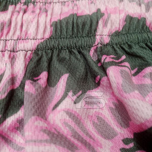 Pantalones cortos personalizados de poliéster 100% al por mayor, pantalones cortos de playa para hombre con cintura con cordón de secado rápido y estampado por sublimación - Product Image 3