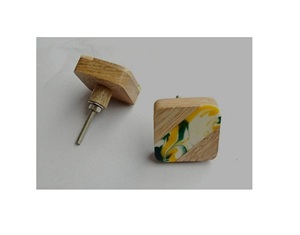 Perillas de mármol azul y dorado Perillas de mármol más vendidas de gran tamaño con tamaño de forma de color personalizado Hecho EN LA India Artículo - Product Image 6