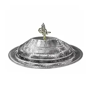 Beurrier en métal au design unique pour décorer la table à manger Beurrier de service de meilleure qualité Offre Spéciale l'artisanat indien en métal - Product Image 1