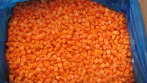 Bulk Frozen Carrot cubes slices sticks High Quality Organic IQF BQF Vegetables PE bag packing from Vietnam - Product Image 6