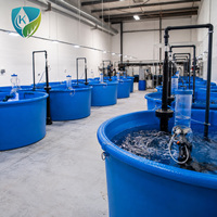 Bassin à poissons rond en fibre de verre sur mesure, réservoir de transport de poissons vivants en FRP