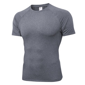 Camisetas deportivas de poliéster de secado rápido para hombre, ropa deportiva para hombre, venta al por mayor, camiseta elástica para hombre, envío DDP - Product Image 3