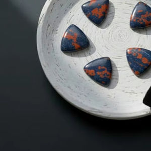 Cabujón de Ágata Roja de Alta Calidad, Piedra Preciosa Suelta con Base Plana, Cabujón de Ágata Uva, Cabujón de Ágata Musgo, 20% de Descuento y Regalo - Product Image 4