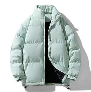 Nouvelle veste matelassée décontractée pour homme, tendance, épaisse, en coton, col montant, ample, à capuche, pour l'hiver - Product Image 2