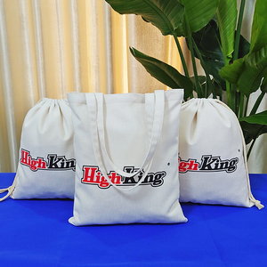 Sac fourre-tout géométrique en toile 100% coton, best-seller, léger, logo personnalisé imprimé, sacs d'épicerie réutilisables de haute qualité - Product Image 4