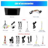 Lecteur multimédia automobile Android MEKEDE, navigation stéréo 7 pouces pour Mercedes Benz Classe E W211 E200 E220 E300 E350 E240 E270