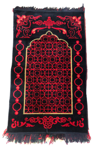 Tapis de prière le plus vendu en très haute qualité, tapis de prière à motif imprimé, tapis de prière de voyage portable au prix de gros - Product Image 5