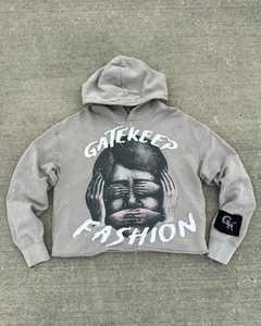 Sudaderas con capucha para hombre más vendidas con nuevo diseño, ajuste de gran tamaño, cremallera completa, hecho en Pakistán, MOQ bajo, serigrafía al por mayor - Product Image 1