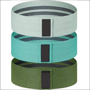 Bande de Résistance Élastique Antidérapante Personnalisable pour Hanches et Fessiers, Respirante, pour Yoga, Gym et Fitness, Vente en Gros, TT-591-HCB - Product Image 1