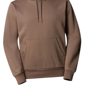 Sudadera con Capucha para Hombre, Color Marrón Moca, de Algodón y Felpa, Cálida, Informal, Lisa, con Capucha, Manga Larga, Estilo Urbano, Color Sólido - Product Image 6