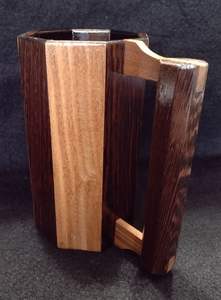 STYLE <b>BAMBOO</b> WOODEN BEER <b>MUG</b> WITH SOLID Handle Ceramic Modern Coffee <b>Mug</b> Custom Size - Product Image 3