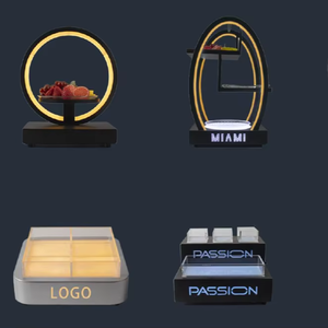 led <b>trolly</b> wine bottle led topper or bottle display and LED display bottle top sign - Product Image 5