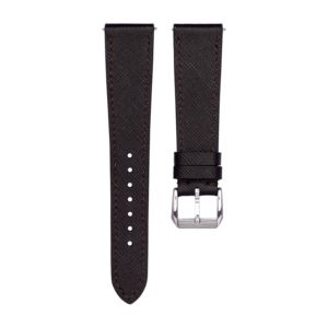 Bracelet de montre de remplacement, taille et longueur personnalisées, plusieurs couleurs, cuir Saffiano, bracelet de luxe, résistant à l'eau, accessoire de bijouterie, marque - Product Image 2