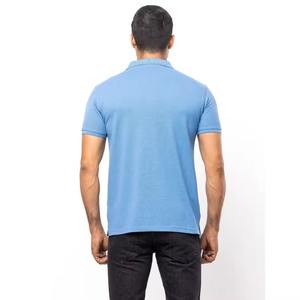 Haute qualité et prix bas Logo personnalisé 220 GSM t-shirts grande taille noir uni sport golf polos pour hommes - Product Image 2