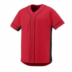 Sublimación Reglan manga con panel frontal camiseta de béisbol, camisa de estilo americano con camisa deportiva para hombres con camiseta - Product Image 6