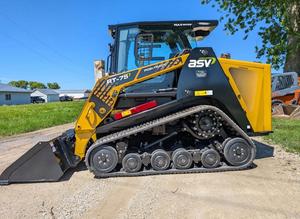 Livraison gratuite ASV RT-75 75hp 4ton Skid Steer Loader CE EPA approuvé Chargeur sur chenilles avec chargeur frontal Skid Steer Attachment - Product Image 2